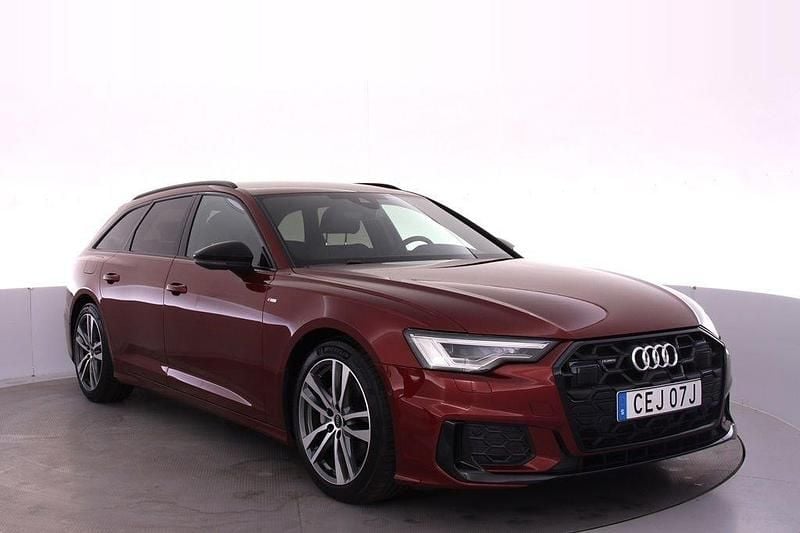 Röd Begagnad 2024 Audi A6 S-Line Kombi | 549 000 kr (Dyr) - Bild 1/4