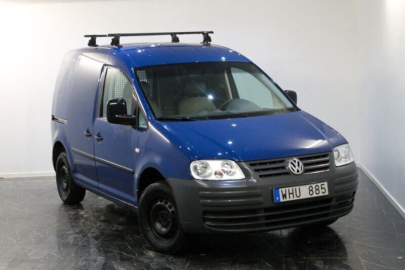 Mörkblå (blå) Begagnad 2005 VW Caddy Minibuss | 32 900 kr (Marknadspris) - Bild 1/4