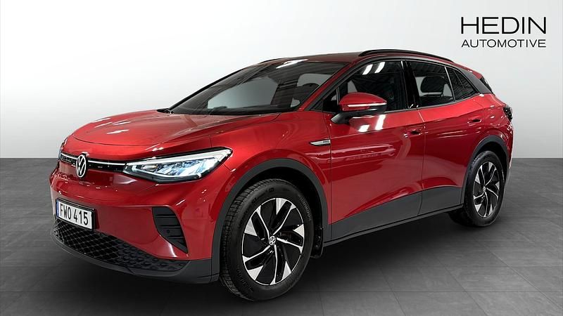 Röd Begagnad 2022 VW ID.4 Pro Performance SUV | 339 900 kr (Marknadspris) - Bild 1/4