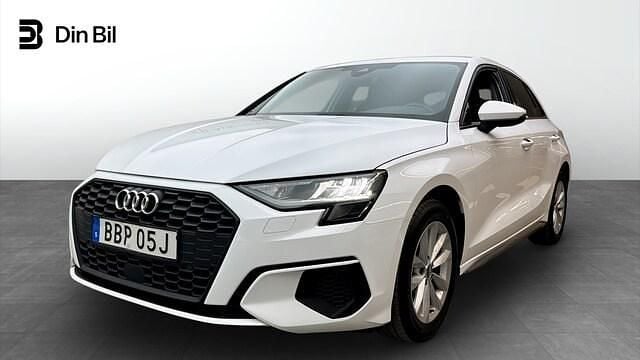Begagnad Audi A3 Proline 150 HK (110 kW) 2020 Vit Sedan