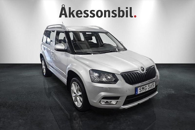 Silver Begagnad 2014 Skoda Yeti SUV | 149 000 kr (Lite dyr) - Bild 1/4