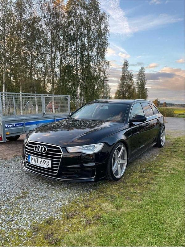 Svart Begagnad 2016 Audi A6 Sport Kombi | 147 000 kr (Marknadspris) - Bild 1/4