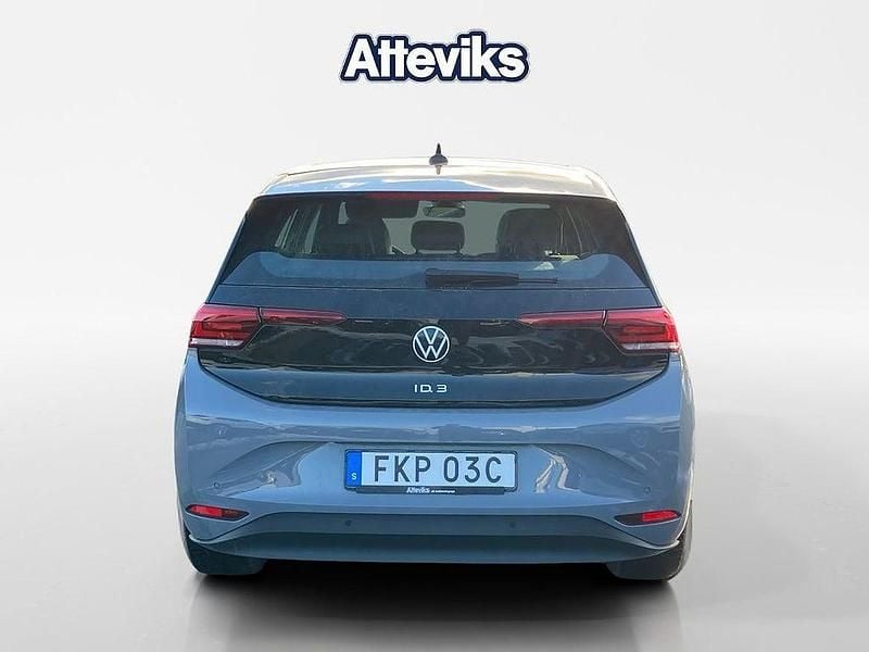 Begagnad VW ID.3 Pro Performance 152 kW (207 HK) 2021 Grå Halvkombi