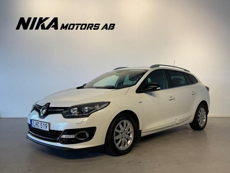 Vit Begagnad 2014 Renault Mégane GrandTour Bose Edition Kombi | 84 900 kr (Lite dyr) - Bild 1/4