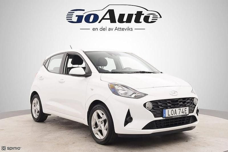 Begagnad Hyundai i10 Essential 68 HK (50 kW) 2022 Vit Halvkombi