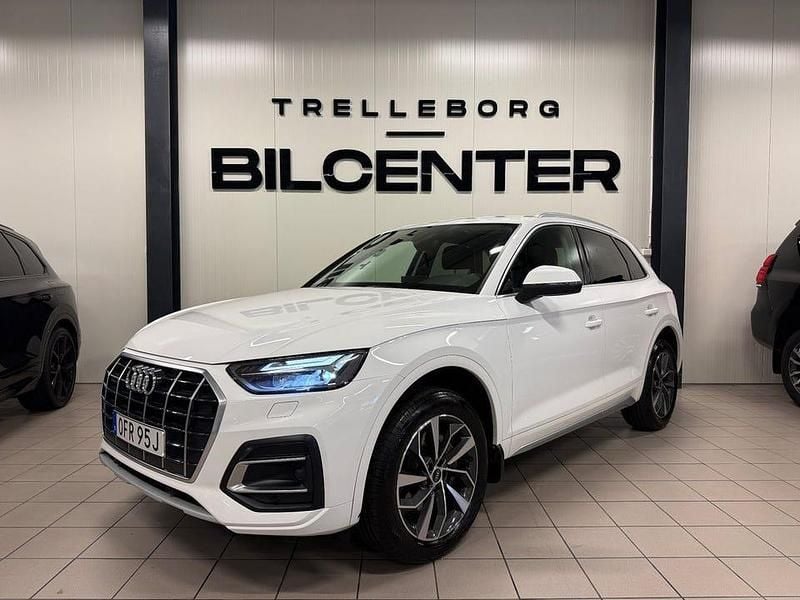 Vit Begagnad 2021 Audi Q5 Sport SUV | 359 900 kr (Bra pris) - Bild 1/4
