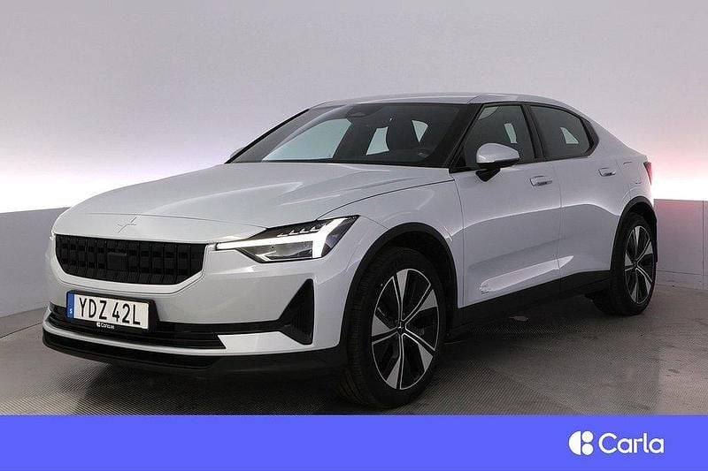 Silver Begagnad 2023 Polestar 2 Sedan | 387 900 kr (Marknadspris) - Bild 1/4