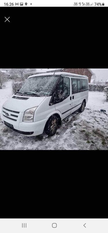 Svart Begagnad 2012 Ford Tourneo Minibuss | 38 000 kr - Bild 1/4