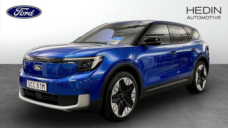 Blå (blue) Ny 2025 Ford Explorer SUV | 509 000 kr (Marknadspris) - Bild 1/4