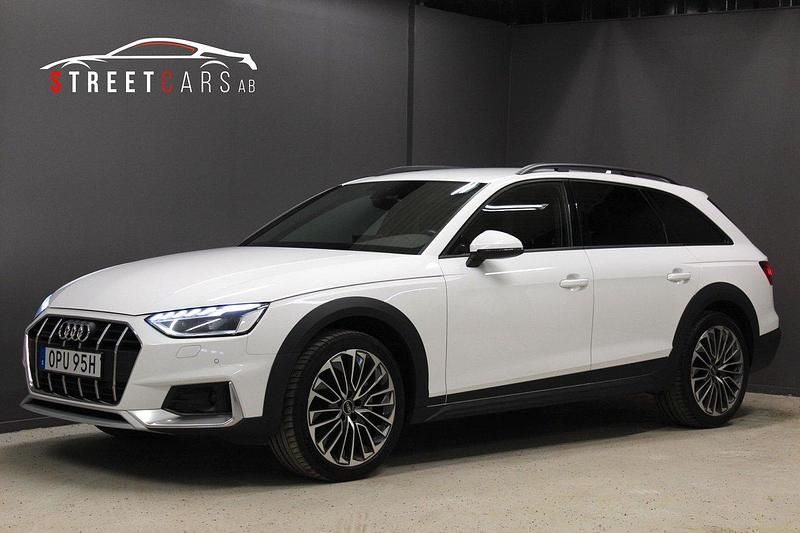 Vit Begagnad 2020 Audi A4 Allroad Kombi | 299 000 kr (Marknadspris) - Bild 1/4
