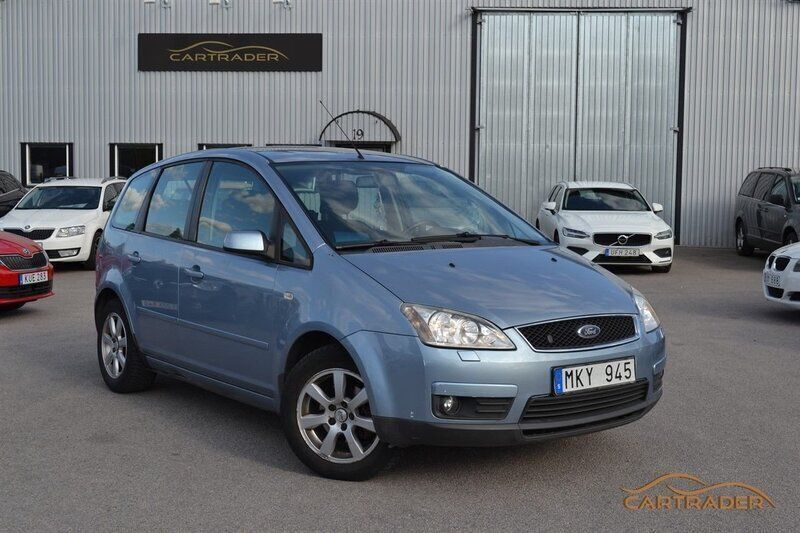 Blå Begagnad 2007 Ford C-MAX Minibuss | 23 900 kr (Marknadspris) - Bild 1/4
