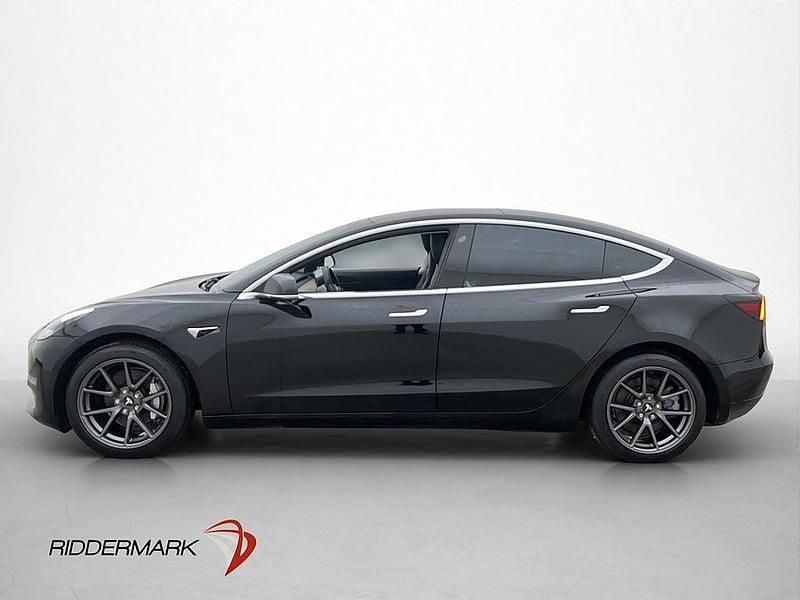 Begagnad Tesla Model 3 Long Range AWD 366 kW (498 HK) 2019 Svart Sedan