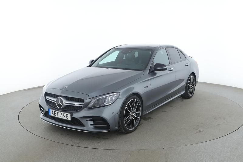 Grå Begagnad 2019 Mercedes C43 AMG AMG Sedan | 389 000 kr - Bild 1/4