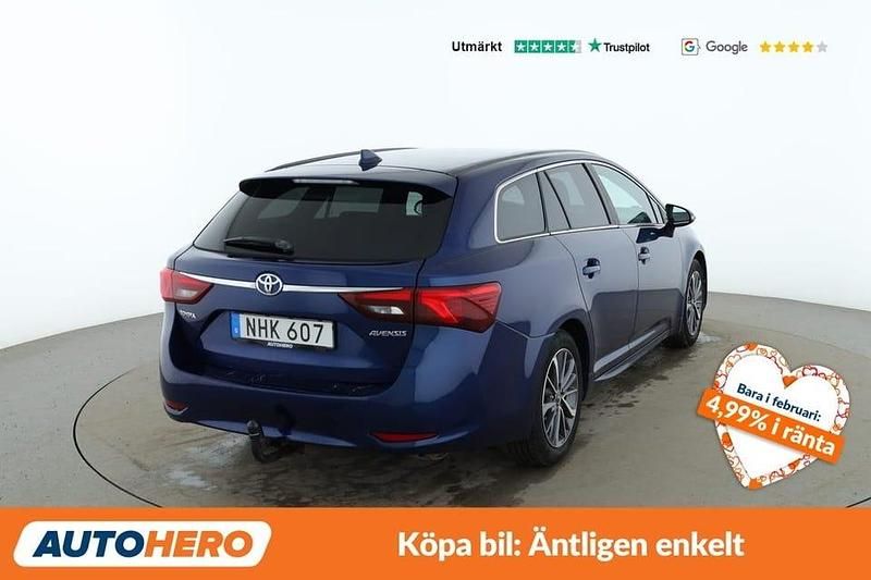 Begagnad Toyota Avensis Active 154 HK (113 kW) 2015 Blå Kombi