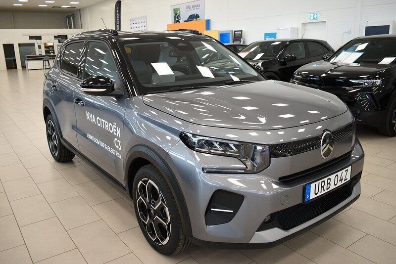 Ny Citroën C3 PureTech 101 HK (74 kW) 2025 Grå (gråmetallic) Halvkombi