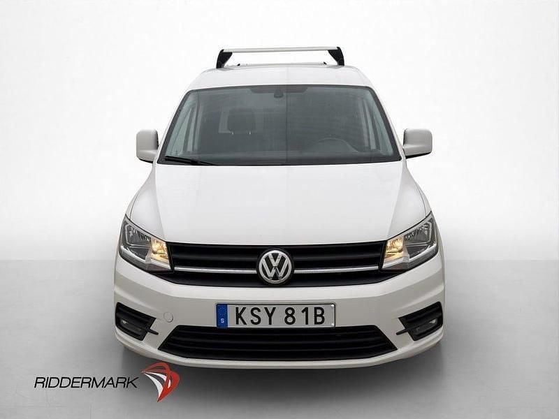 Begagnad VW Caddy 102 HK (75 kW) 2020 Vit Minibuss