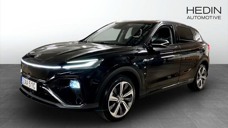 Svart Begagnad 2021 MG Marvel R Performance SUV | 299 900 kr (Bra pris) - Bild 1/4
