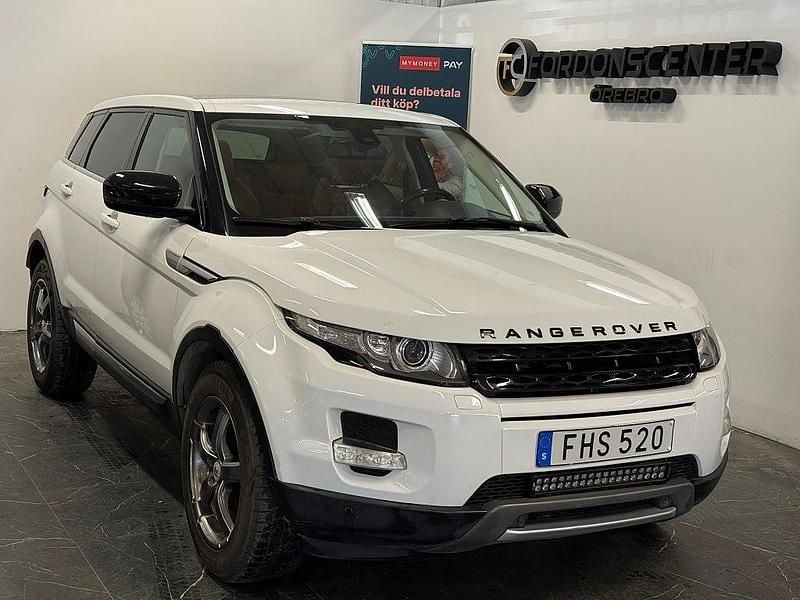 Begagnad Land Rover Range Rover evoque SE 190 HK (139 kW) 2012 Vit SUV