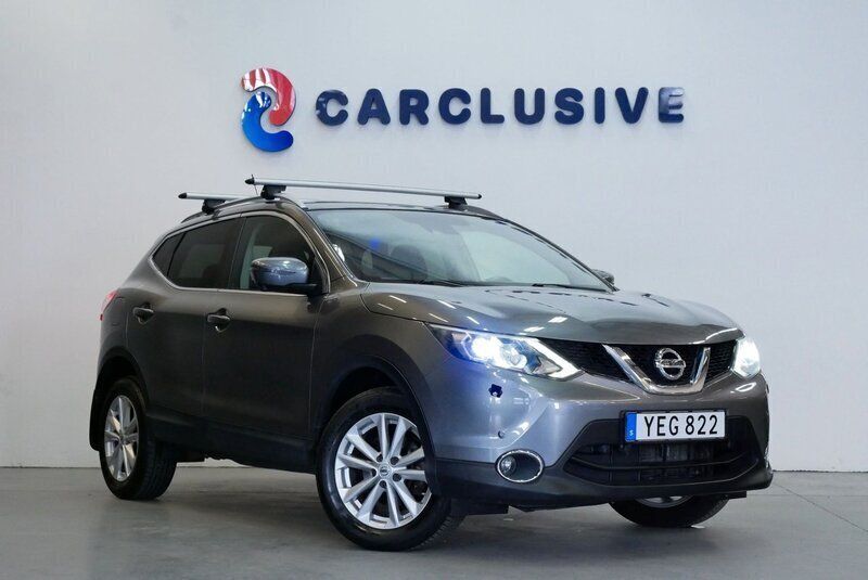 Grå Begagnad 2016 Nissan Qashqai N-TEC SUV | 139 900 kr (Marknadspris) - Bild 1/4