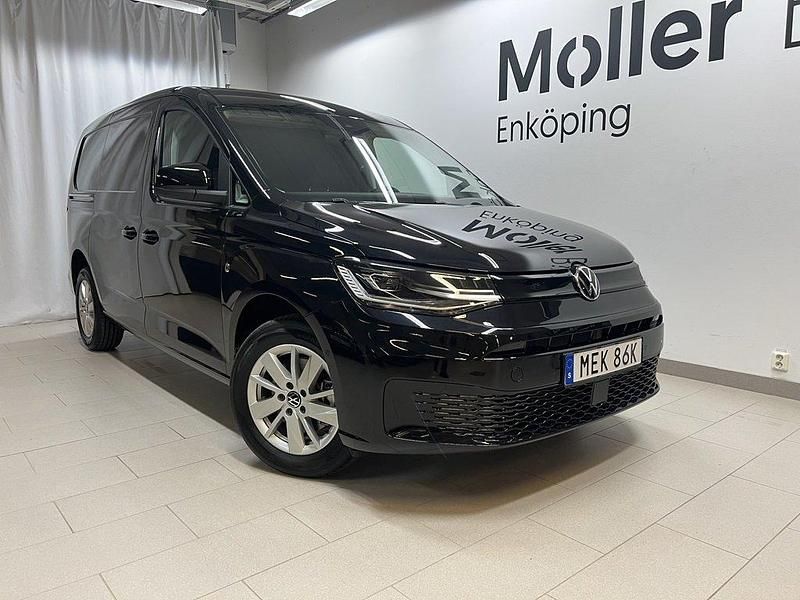 Svart (deep black pärleffekt) Ny 2025 VW Caddy Maxi Minibuss | 463 750 kr (Dyr) - Bild 1/4