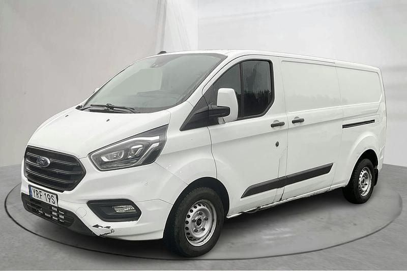 Vit Begagnad 2021 Ford Transit Custom | 149 000 kr (Bra pris) - Bild 1/4