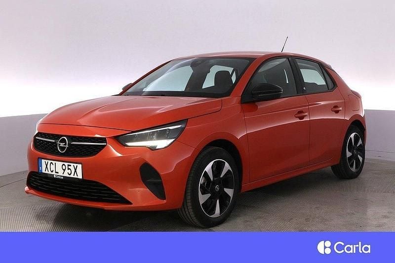 Orange Begagnad 2022 Opel Corsa-e Design & Tech Halvkombi | 189 900 kr (Superpris) - Bild 1/4