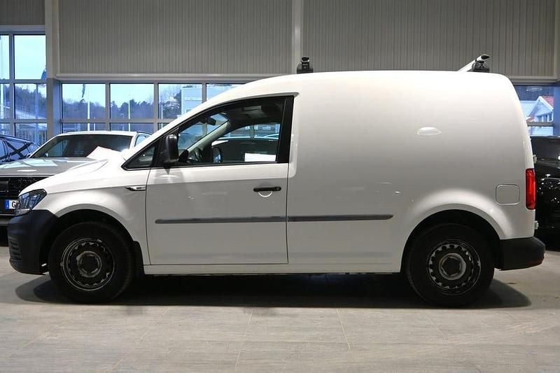 Begagnad VW Caddy 75 HK (55 kW) 2017 Vit Minibuss