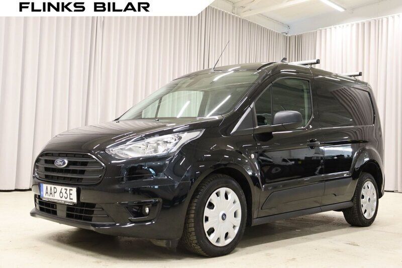 Svart (shadow black ) Begagnad 2022 Ford Transit Van | 239 900 kr (Marknadspris) - Bild 1/4