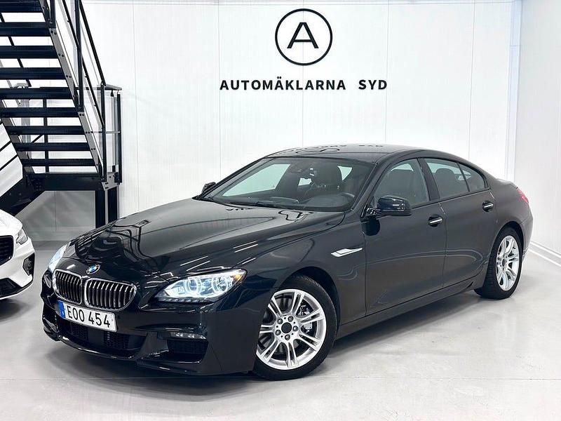 Svart Begagnad 2012 BMW 640 M Sport Sportkupé | 279 900 kr (Marknadspris) - Bild 1/4