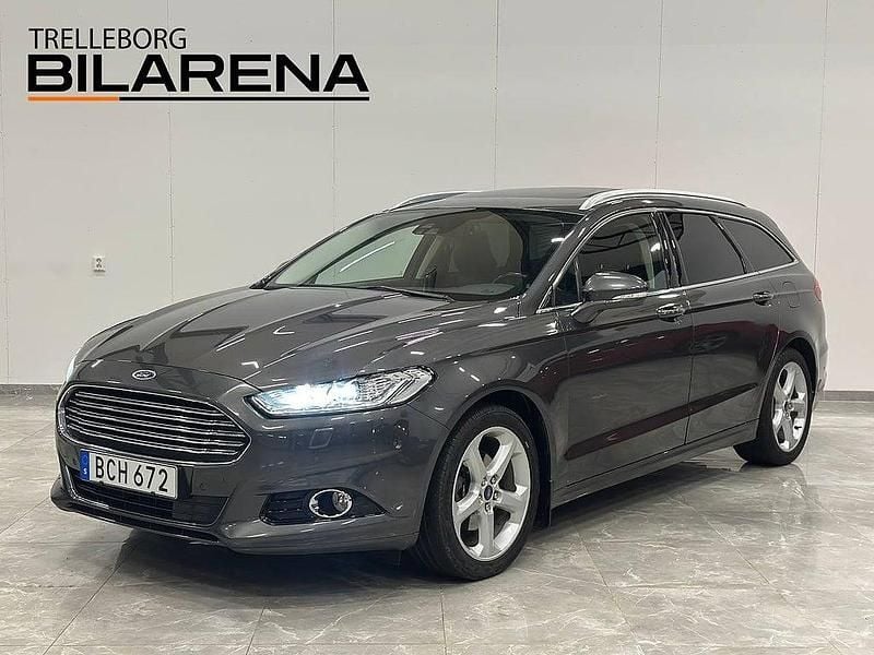 Begagnad Ford Mondeo Titanium 180 HK (132 kW) 2015 Grå Kombi