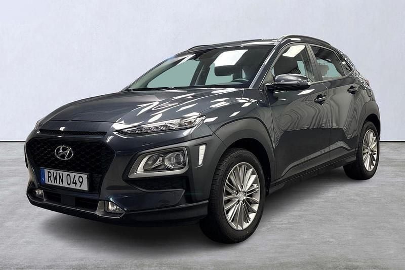Grå Begagnad 2018 Hyundai Kona SUV | 149 900 kr (Marknadspris) - Bild 1/4
