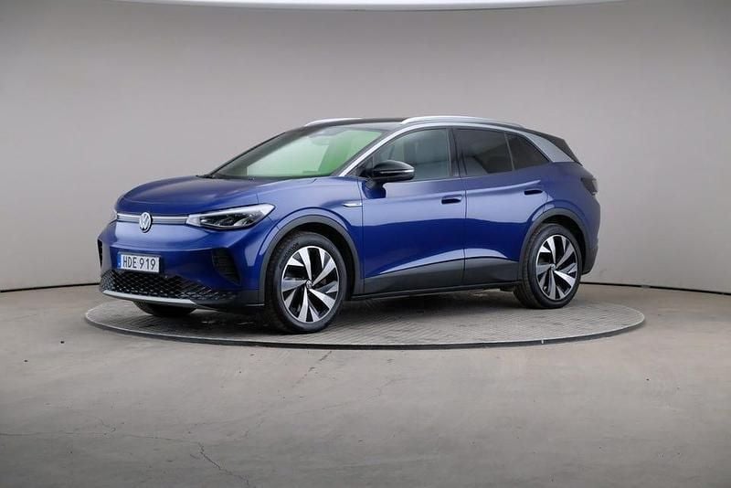 Begagnad VW ID.4 Edition 150 kW (204 HK) 2021 Blå SUV