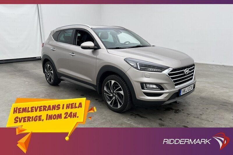 Ljusbrun Begagnad 2019 Hyundai Tucson Premium SUV | 268 800 kr - Bild 1/3