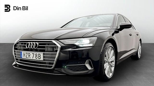 Mytsvart metallic Begagnad 2023 Audi A6 Sport Sedan | 444 000 kr (Marknadspris) - Bild 1/4