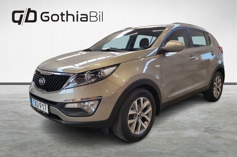 Grå Begagnad 2015 Kia Sportage SUV | 114 900 kr (Marknadspris) - Bild 1/4