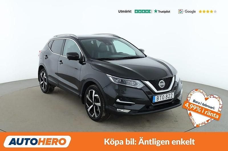 Begagnad Nissan Qashqai 360º 116 HK (85 kW) 2018 Svart SUV