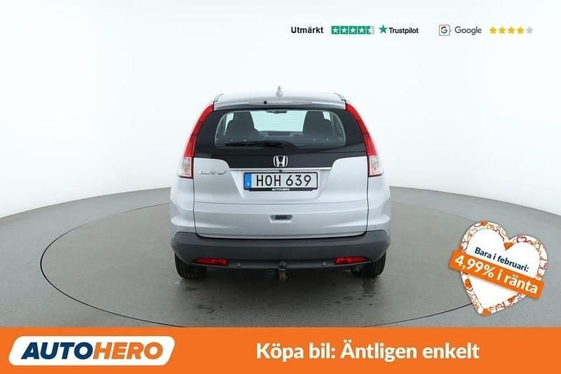 Begagnad Honda CR-V Elegance 121 HK (88 kW) 2014 Silver SUV
