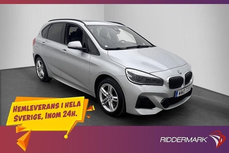 Begagnad BMW 225 Active Tourer M Sport 224 HK (164 kW) 2019 Silver Minibuss