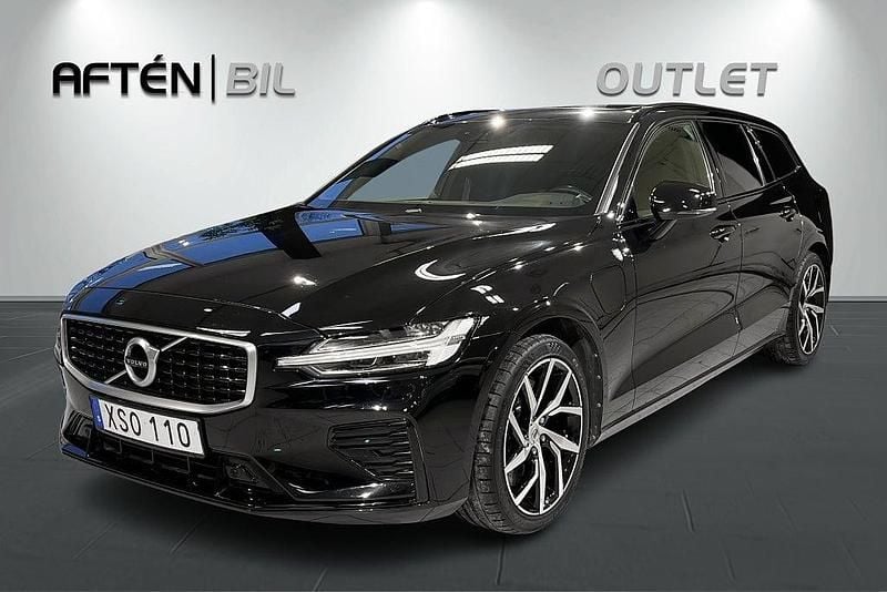 Svart Begagnad 2018 Volvo V60 R-Design Kombi | 329 800 kr (Marknadspris) - Bild 1/3