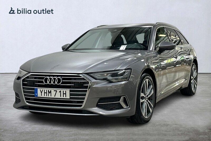 Grå Begagnad 2021 Audi A6 Sport Kombi | 339 900 kr (Bra pris) - Bild 1/3
