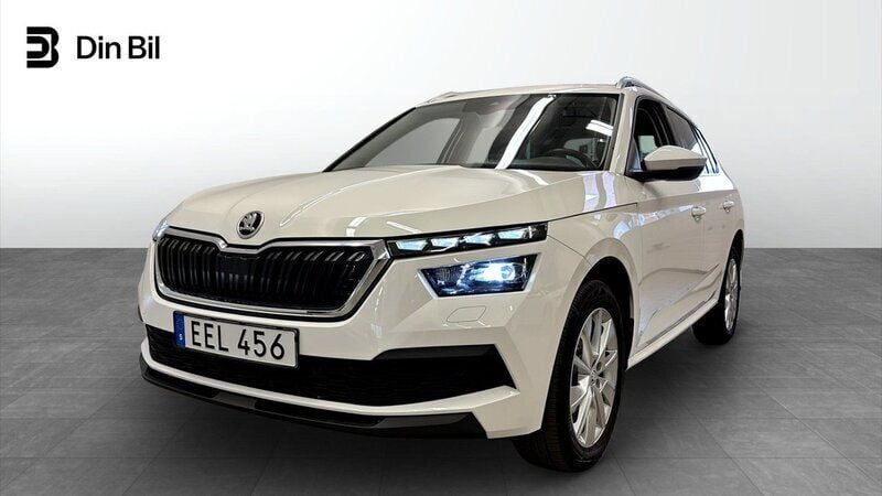 Vit Begagnad 2022 Skoda Kamiq Adventure SUV | 251 900 kr (Marknadspris) - Bild 1/4