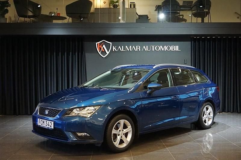 Blå Begagnad 2014 Seat Leon ST Style Kombi | 124 900 kr (Marknadspris) - Bild 1/4