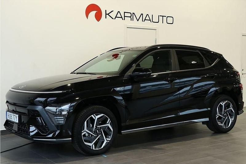 Svart Begagnad 2023 Hyundai Kona N Line SUV | 344 900 kr (Marknadspris) - Bild 1/4