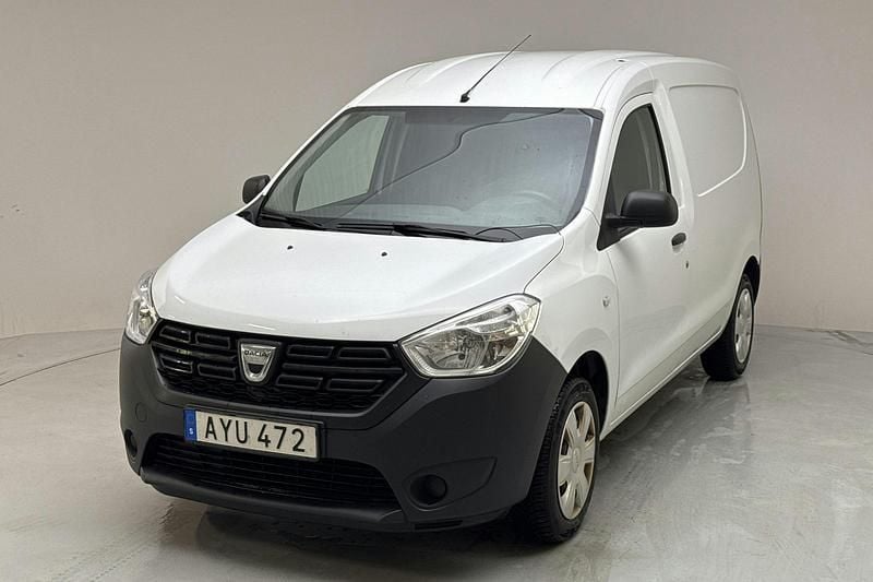 Vit Begagnad 2018 Dacia Dokker Van | 55 000 kr - Bild 1/4