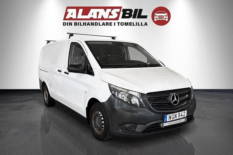 Vit Begagnad 2016 Mercedes Vito Minibuss | 99 000 kr (Marknadspris) - Bild 1/4