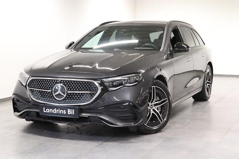 Grå Begagnad 2024 Mercedes E220 AMG Kombi | 699 000 kr - Bild 1/4