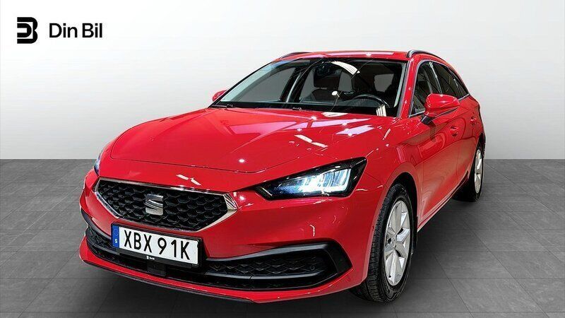 Röd Begagnad 2022 Seat Leon Style Kombi | 194 900 kr (Marknadspris) - Bild 1/4
