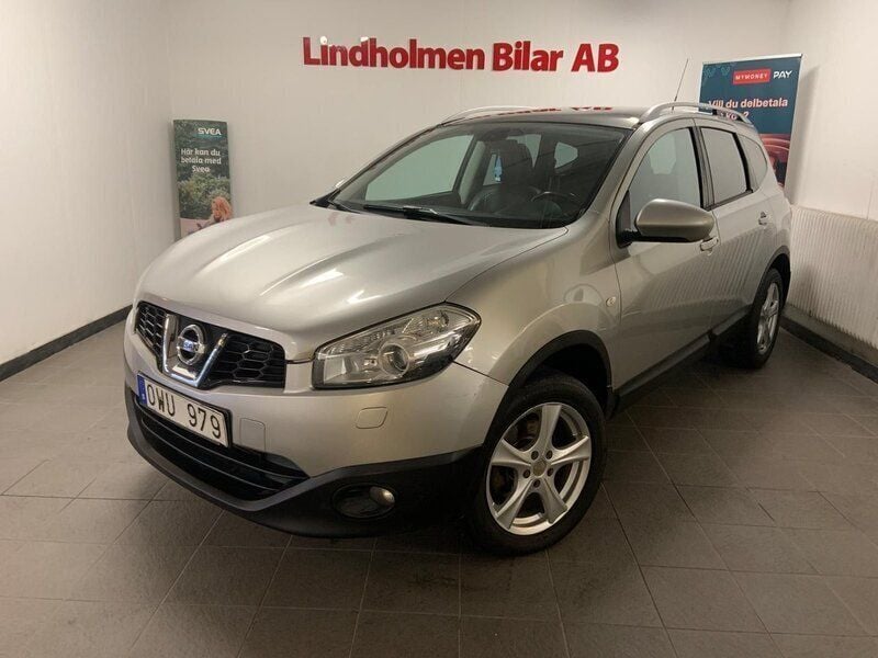 Silver Begagnad 2010 Nissan Qashqai +2 SUV | 47 900 kr (Bra pris) - Bild 1/4