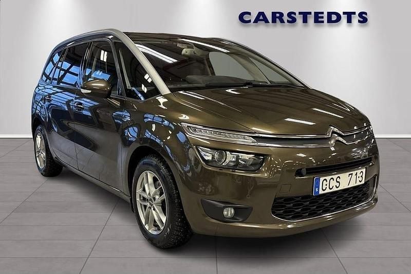 Begagnad Citroën Grand C4 Picasso 117 HK (86 kW) 2013 Brun Minibuss
