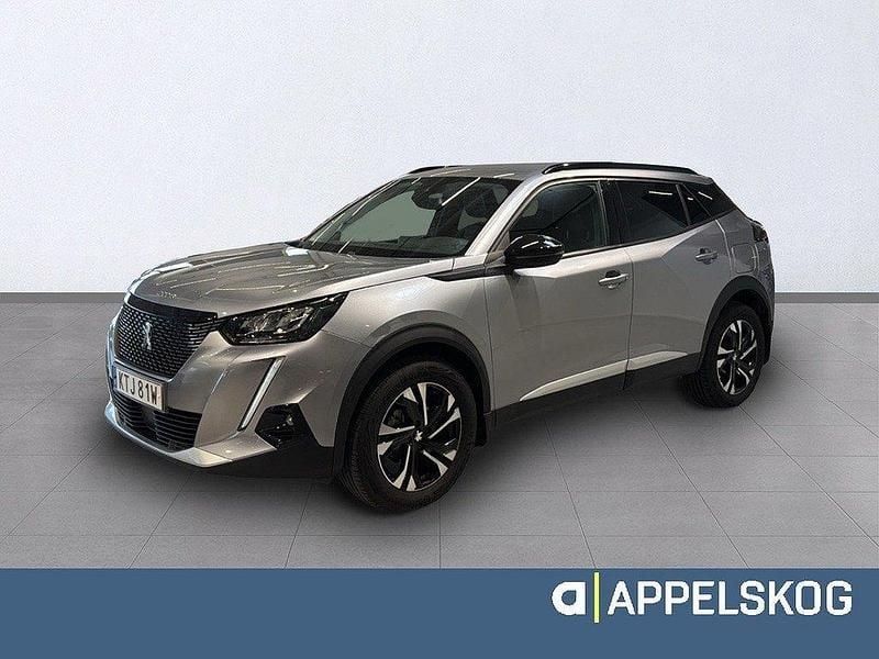 Grå Begagnad 2022 Peugeot 2008 Allure SUV | 229 000 kr (Marknadspris) - Bild 1/4